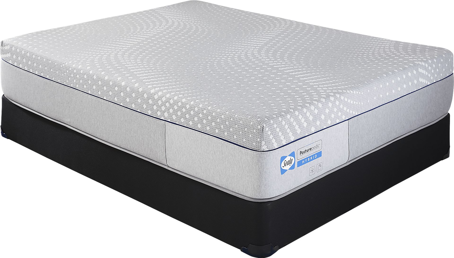 Sealy Posturepedic Valley Road Low Profile Queen Mattress Set - Image 1