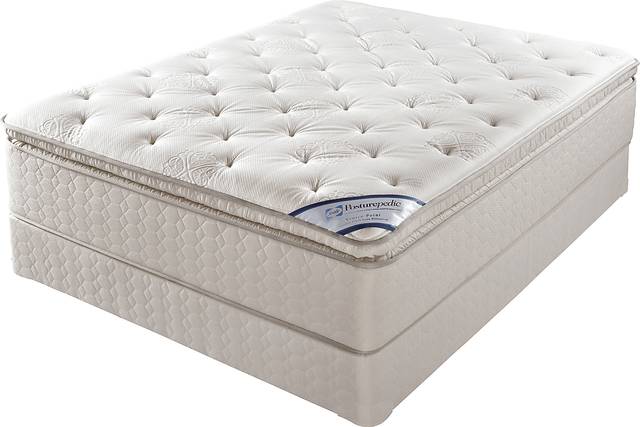 Sealy Posturepedic Venice Point King Mattress Set Plus HDTV - Thumbnail - Image 1