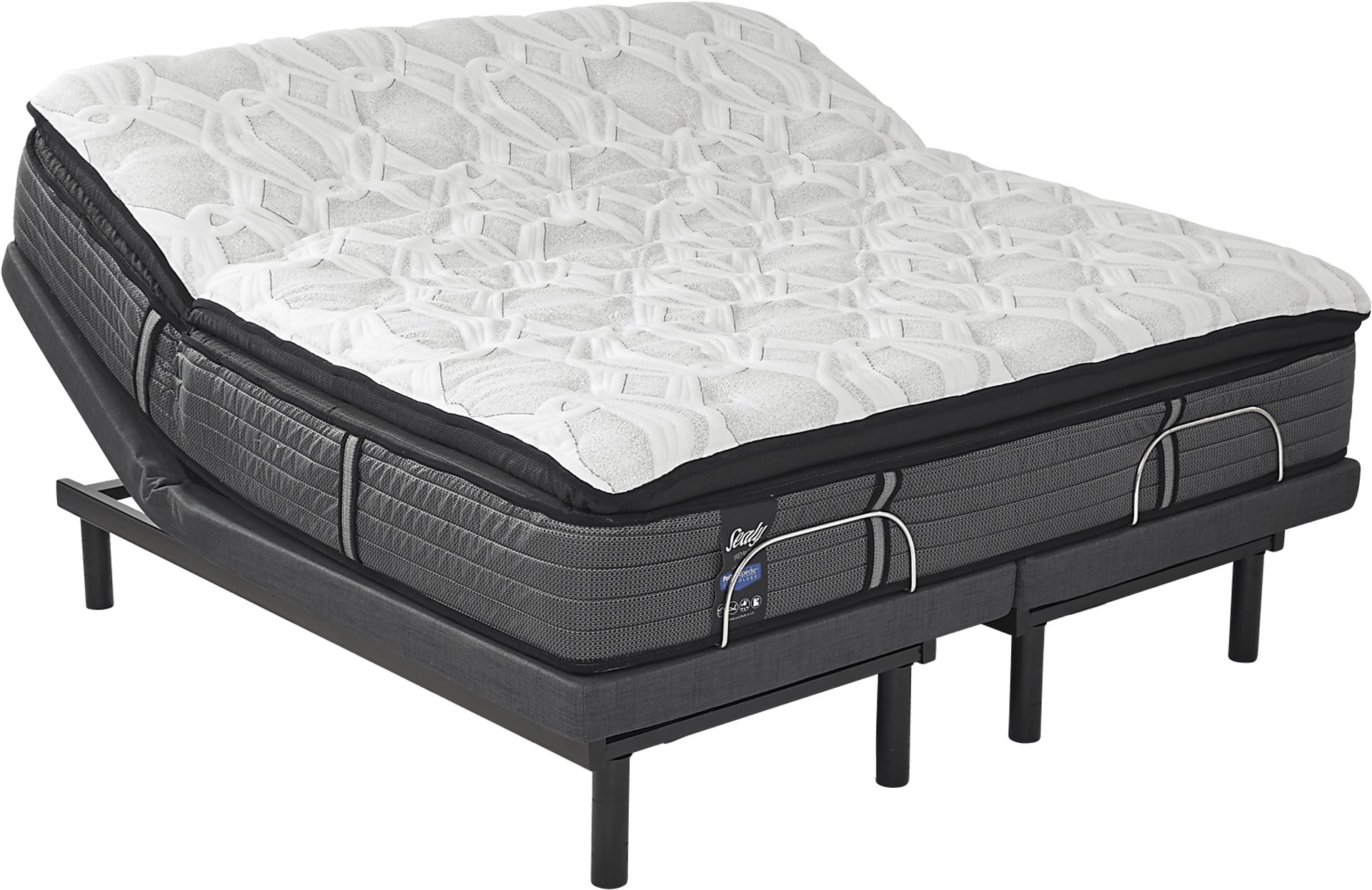 Sealy Premium Sunset Key King Mattress with Motion Essentials Adjustable Lifestyle Base - Image 1