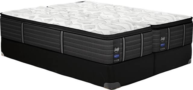 Sealy Premium Sunset Key Low Profile Split King Mattress Set - Thumbnail - Image 1