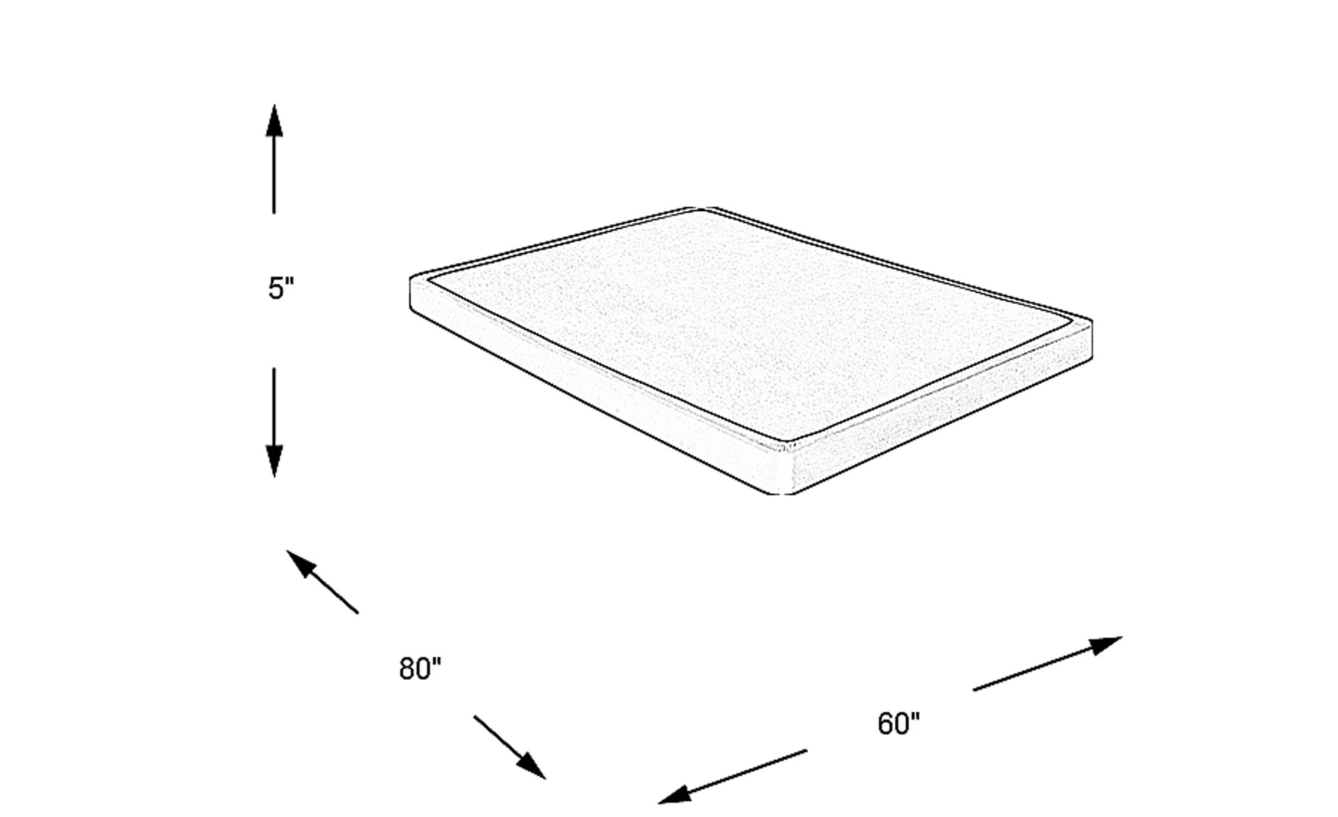 Dimension Image. Please refer to the Dimension Tab on this page for dimension details.