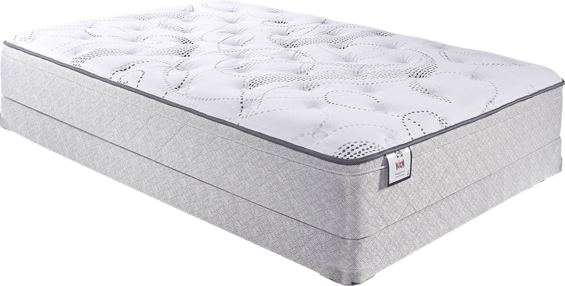Sealy Raleigh Port Low Profile Full Mattress Set - Image 1