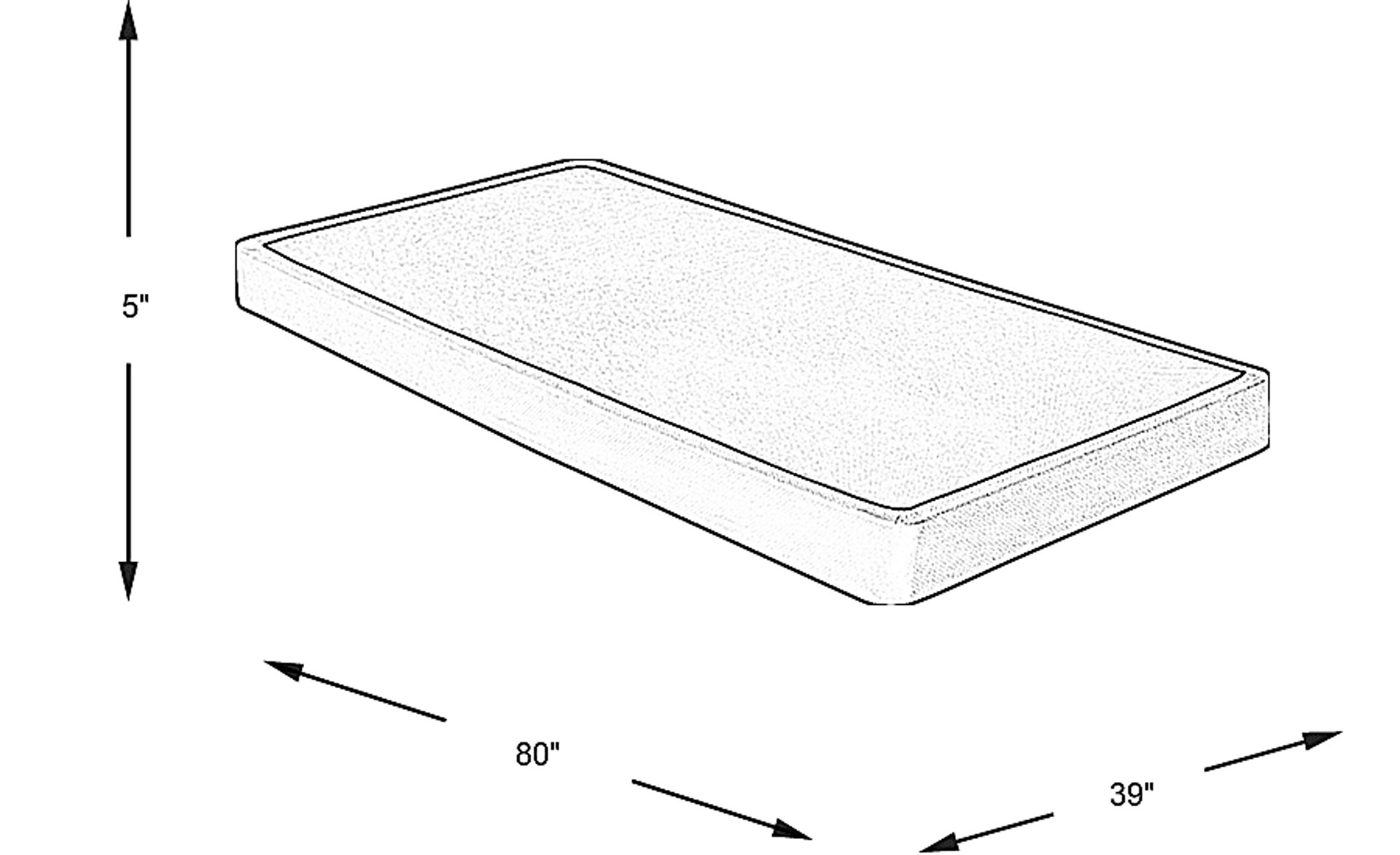 Dimension Image. Please refer to the Dimension Tab on this page for dimension details.