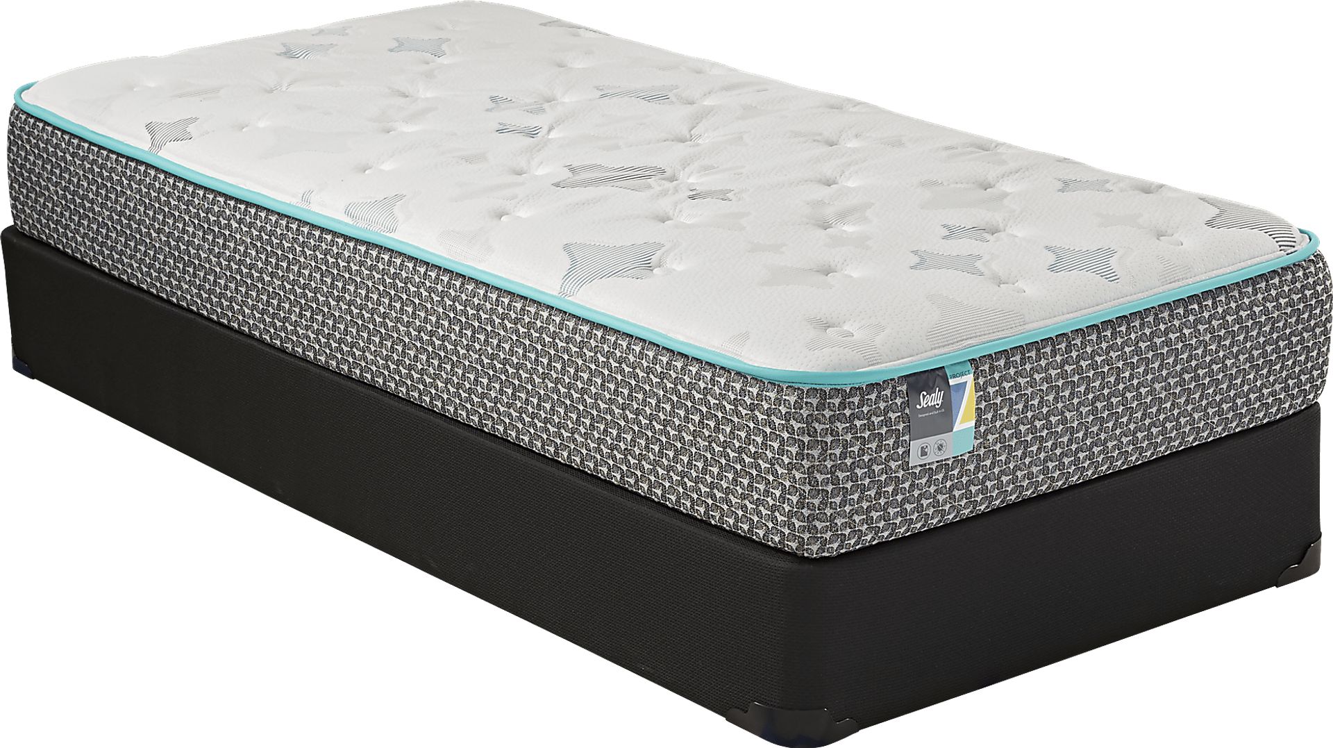 Sealy Z-501 High Profile Twin Mattress Set - Image 1