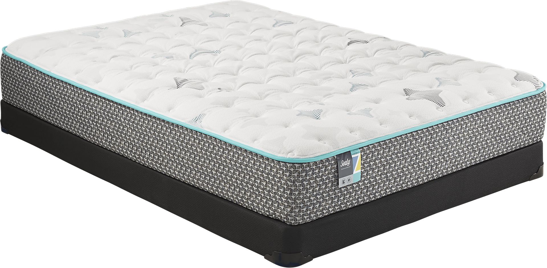 Sealy Z-701 Low Profile Full Mattress Set - Image 1