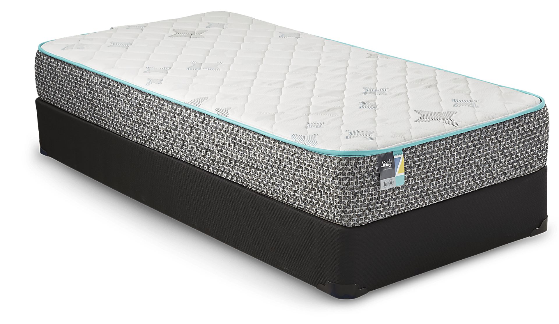 Sealy Z-701 High Profile Twin Mattress Set - Image 1