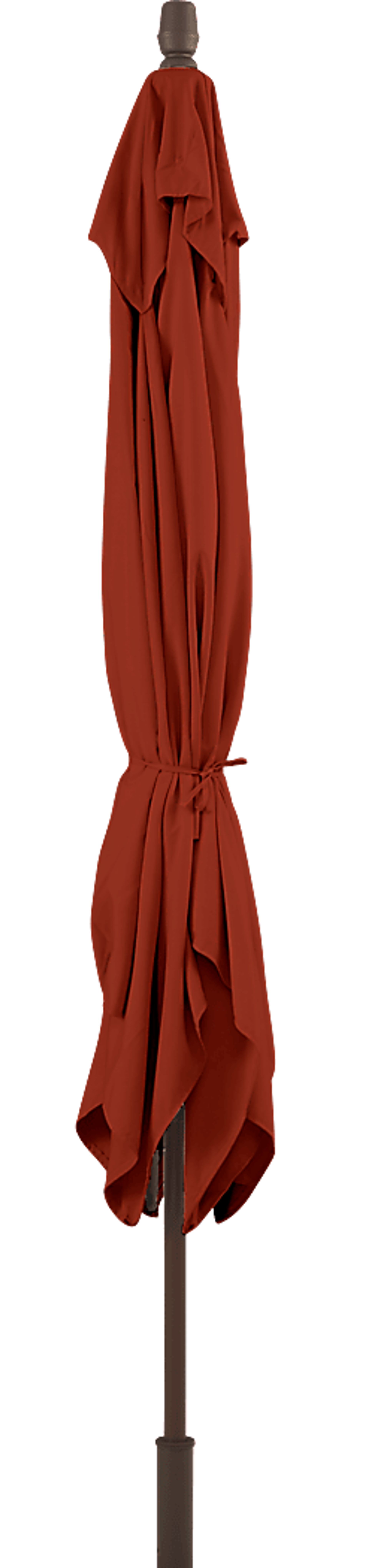 Seaport 8 x 10 Rectangle Terracotta Outdoor Umbrella - Image 4