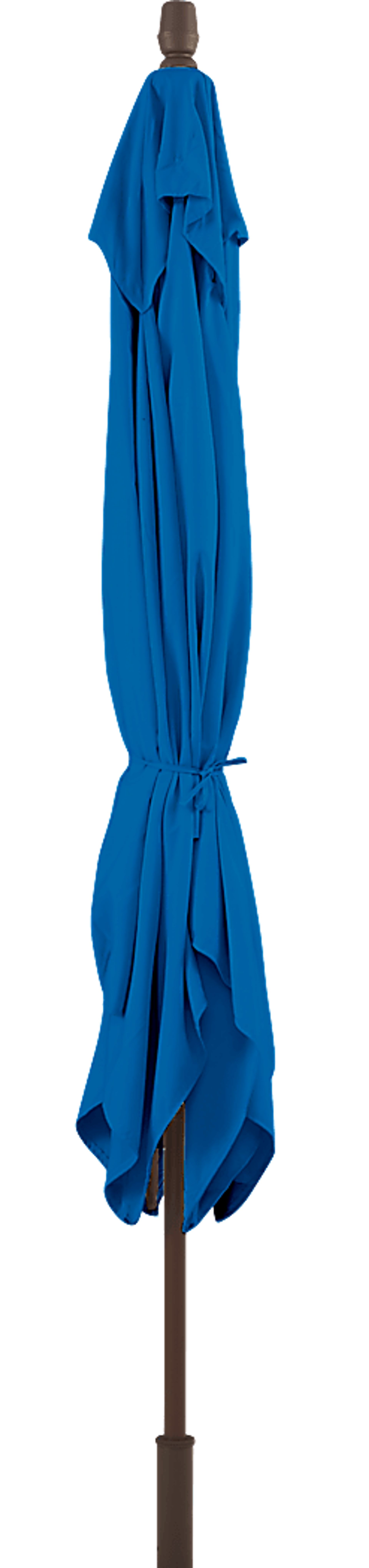 Seaport 8 x 10 Rectangle Cobalt Outdoor Umbrella - Image 4