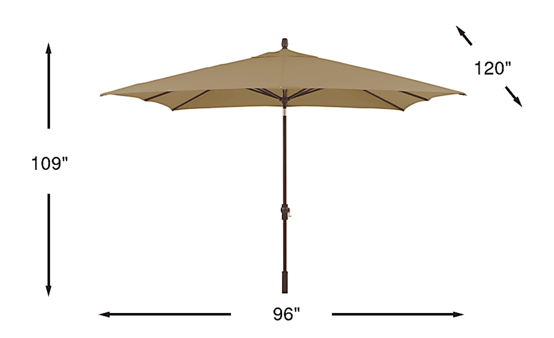 Dimension Image. Please refer to the Dimension Tab on this page for dimension details.