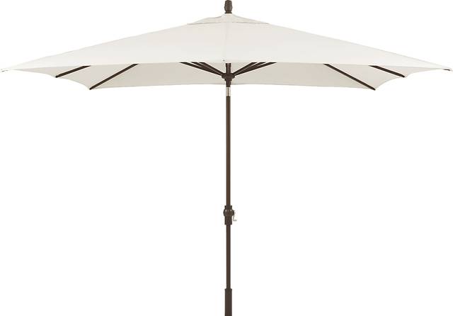 Seaport 8 x 10 Rectangle Natural Outdoor Umbrella - Thumbnail - Image 1