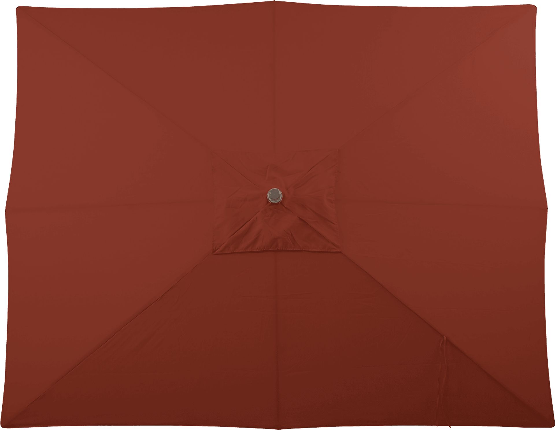Seaport 8 x 10 Rectangle Terracotta Outdoor Umbrella - Image 3