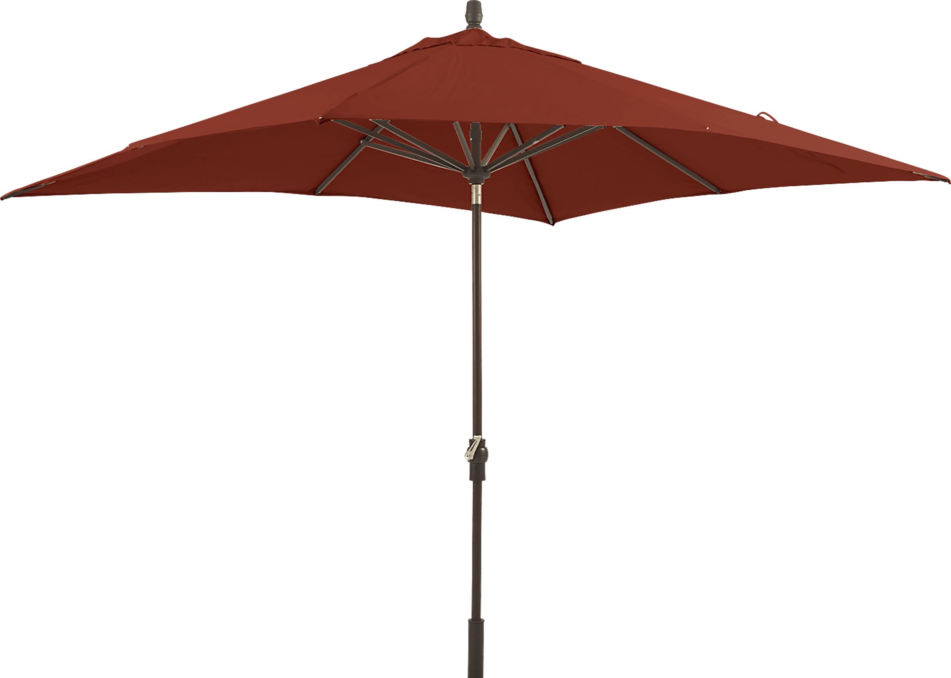 Seaport 8 x 10 Rectangle Terracotta Outdoor Umbrella - Image 5