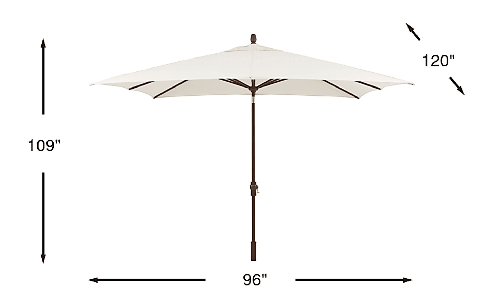 Dimension Image. Please refer to the Dimension Tab on this page for dimension details.