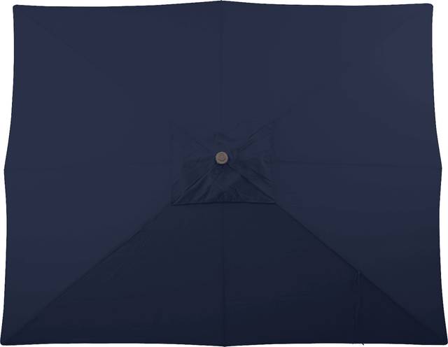Seaport 8 x 10 Rectangle Navy Outdoor Umbrella - Thumbnail - Image 3