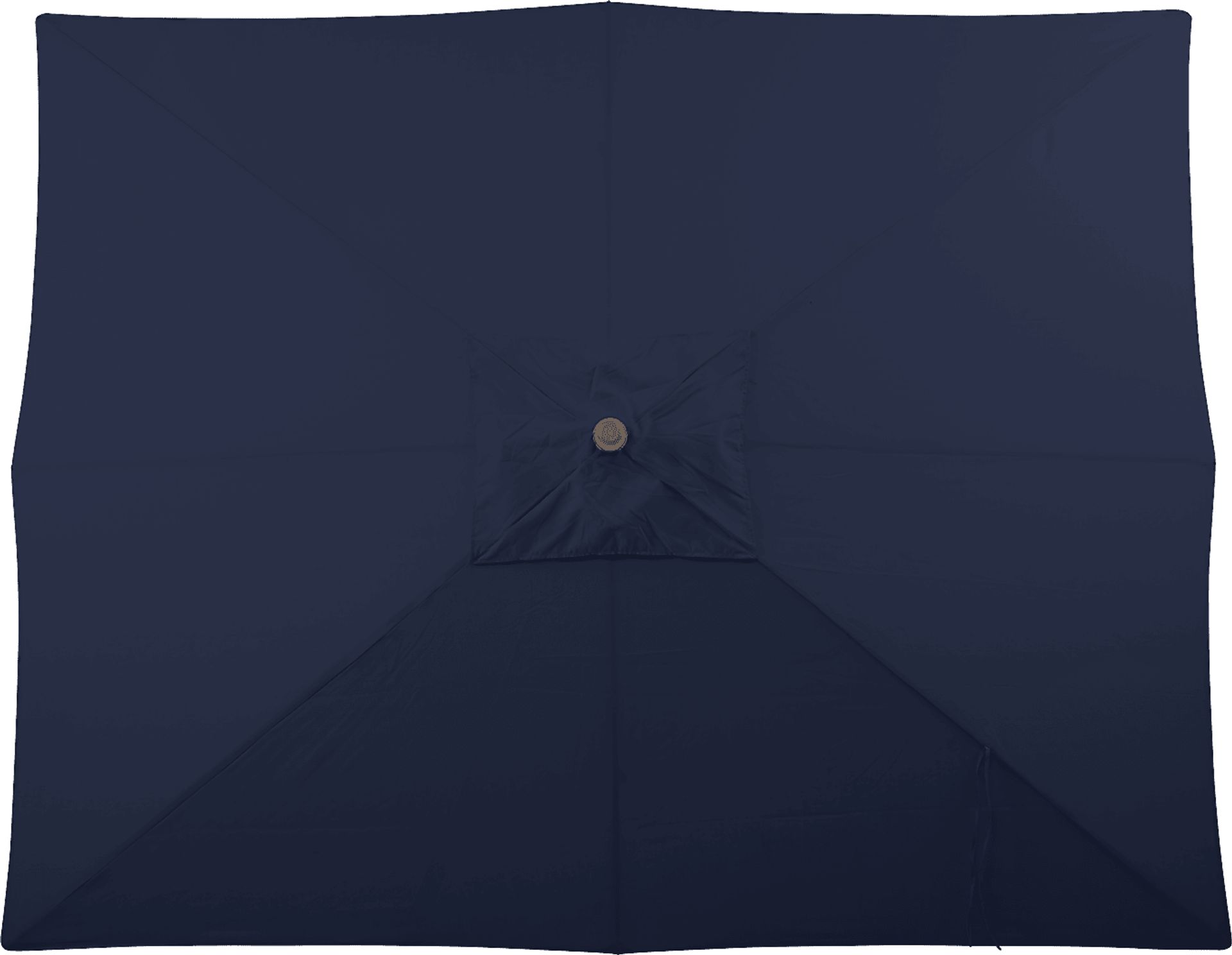 Seaport 8 x 10 Rectangle Navy Outdoor Umbrella - Image 3