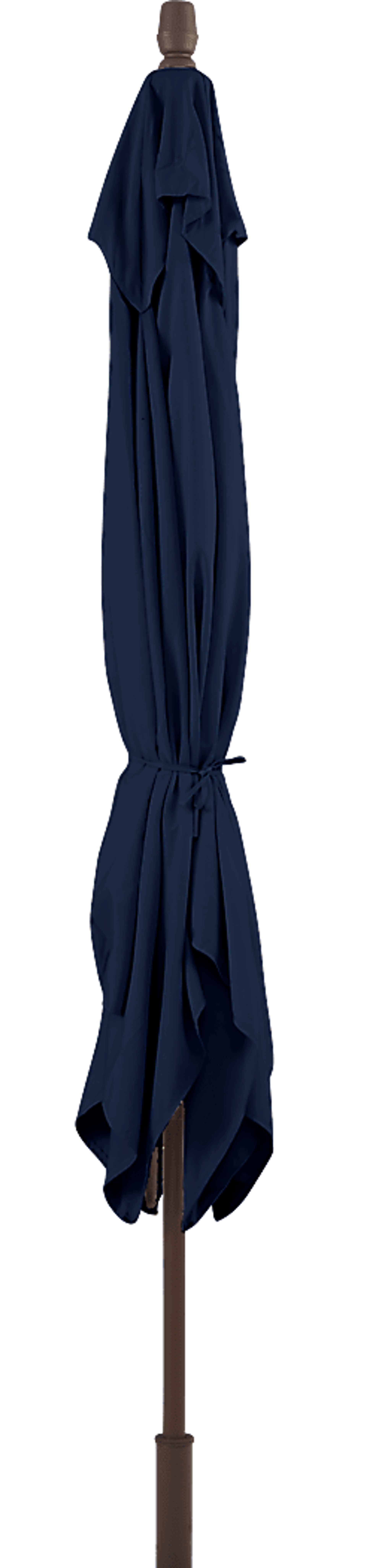 Seaport 8 x 10 Rectangle Navy Outdoor Umbrella - Image 4