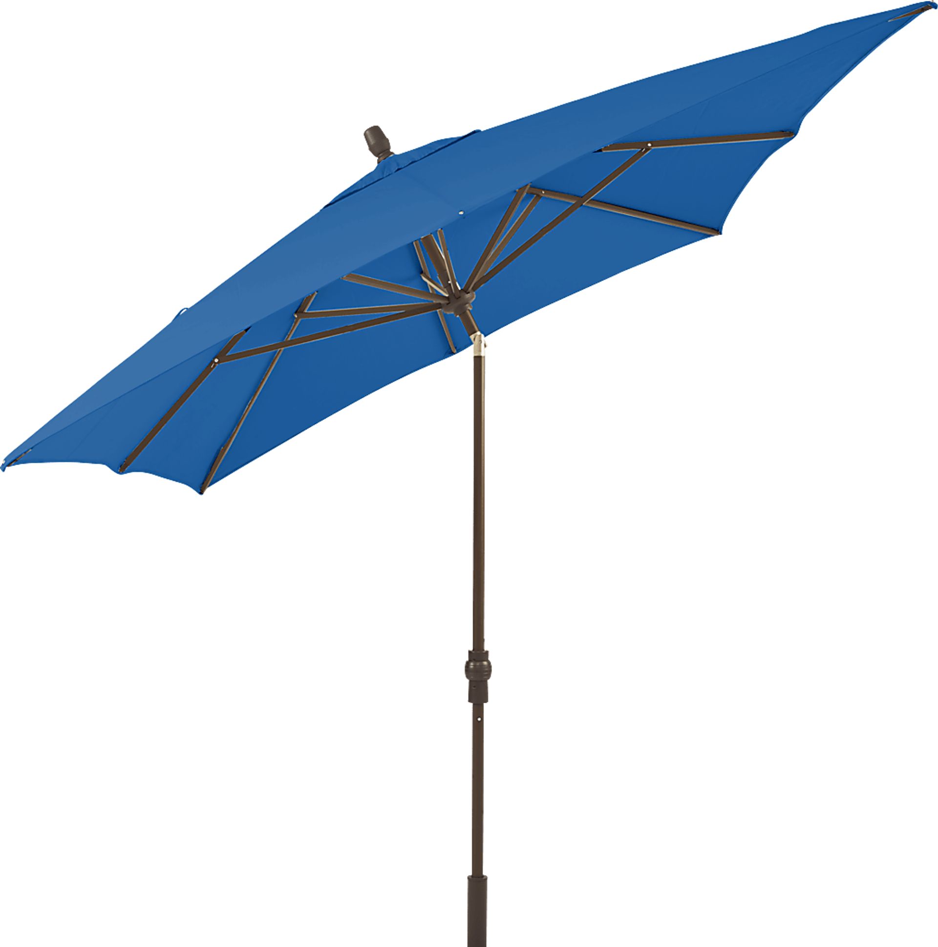 Seaport 8 x 10 Rectangle Pacific Blue Outdoor Umbrella - Image 2