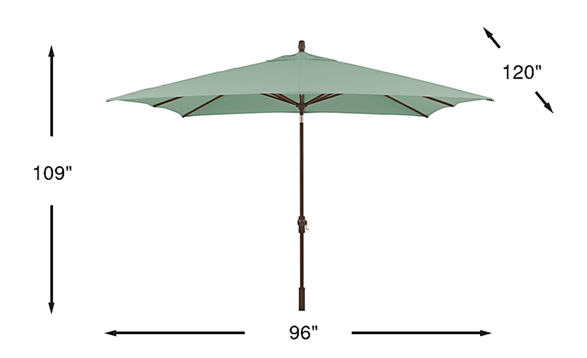 Dimension Image. Please refer to the Dimension Tab on this page for dimension details.