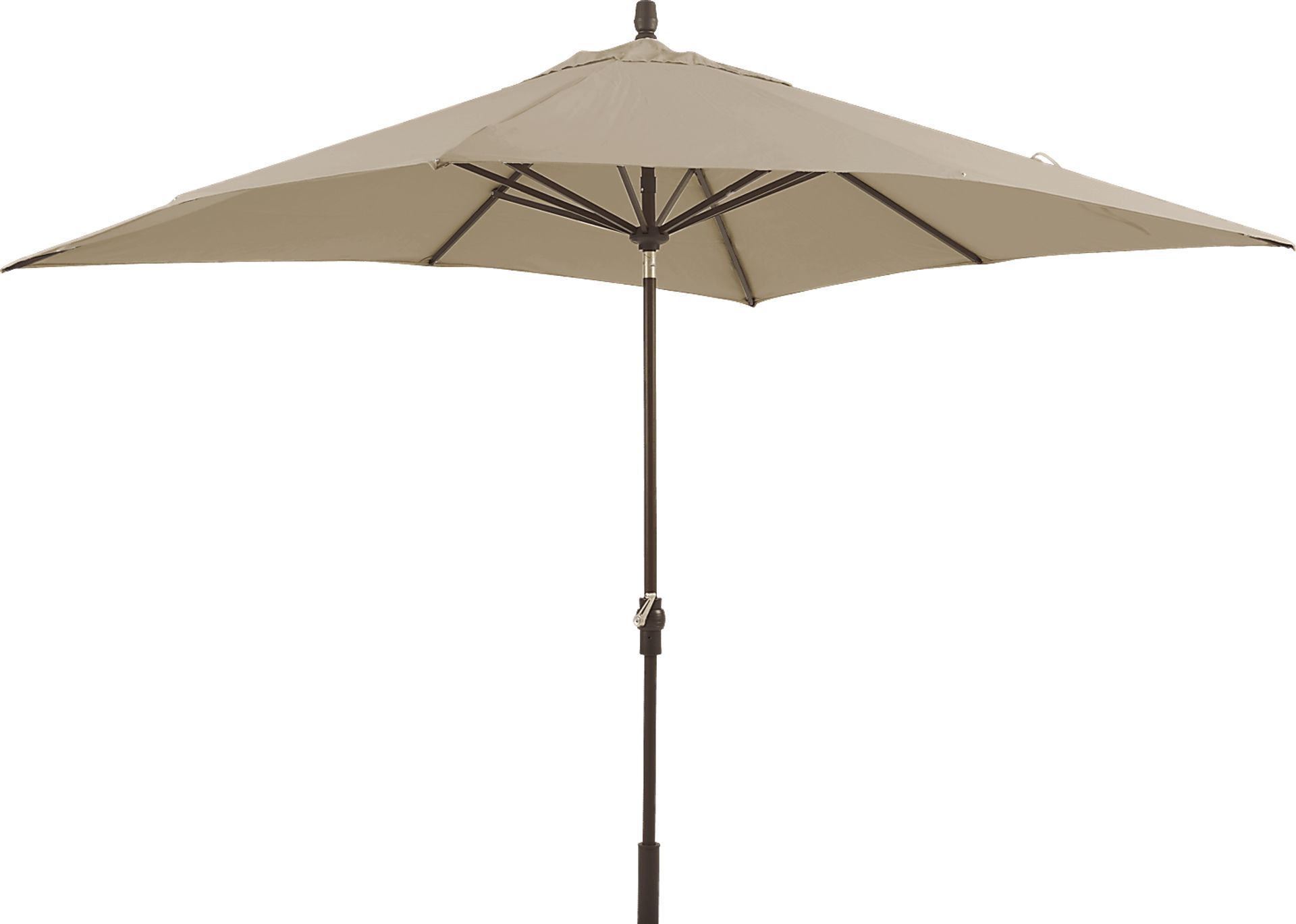 Seaport 8 x 10 Rectangle Flax Outdoor Umbrella - Image 5