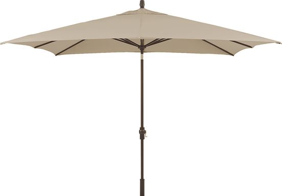Seaport 8 x 10 Rectangle Stone Outdoor Umbrella