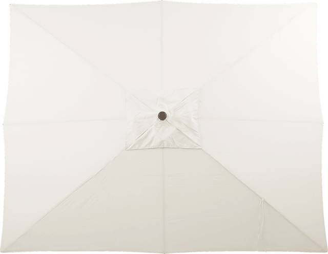 Seaport 8 x 10 Rectangle Vanilla Outdoor Umbrella - Thumbnail - Image 3