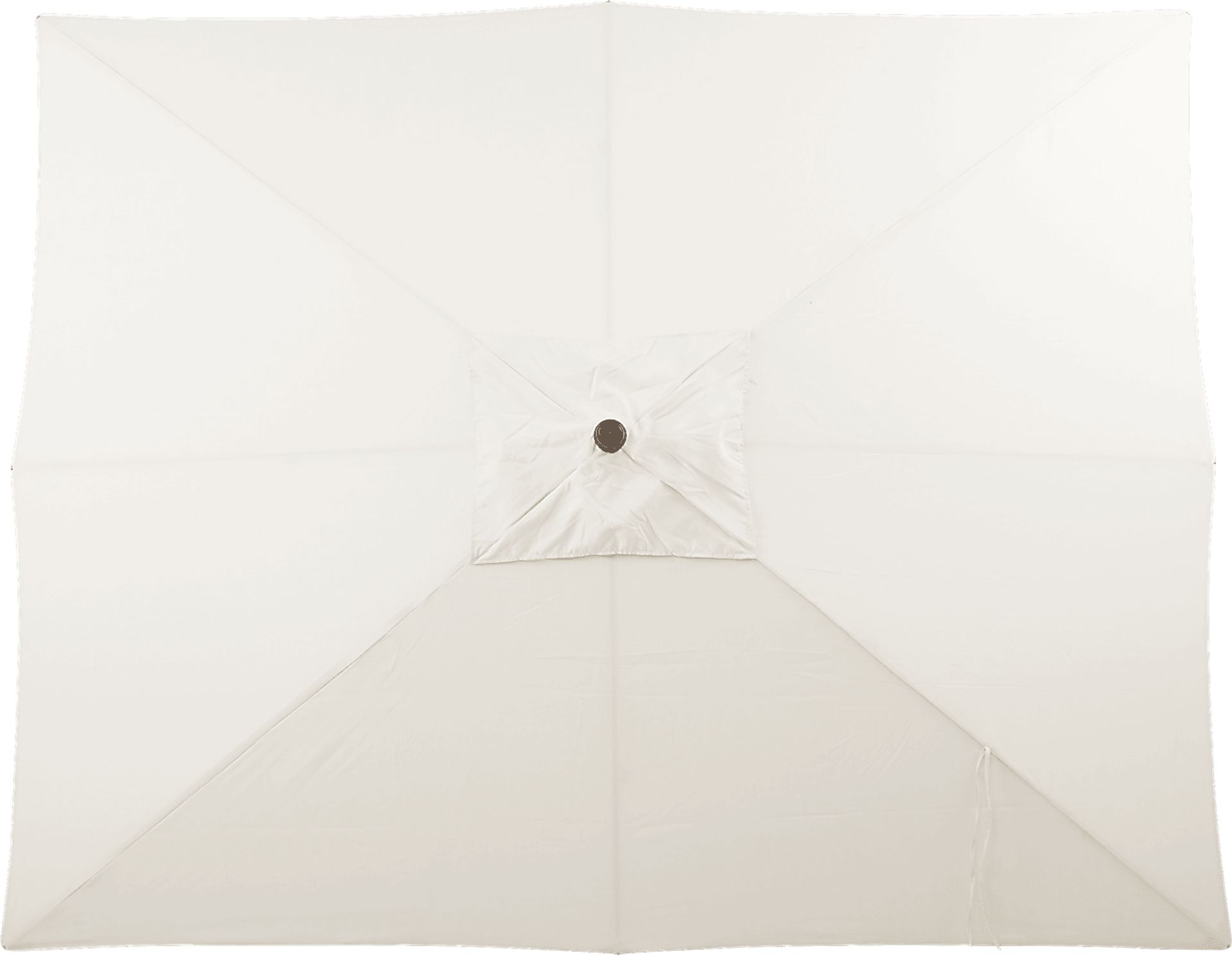 Seaport 8 x 10 Rectangle Vanilla Outdoor Umbrella - Image 3