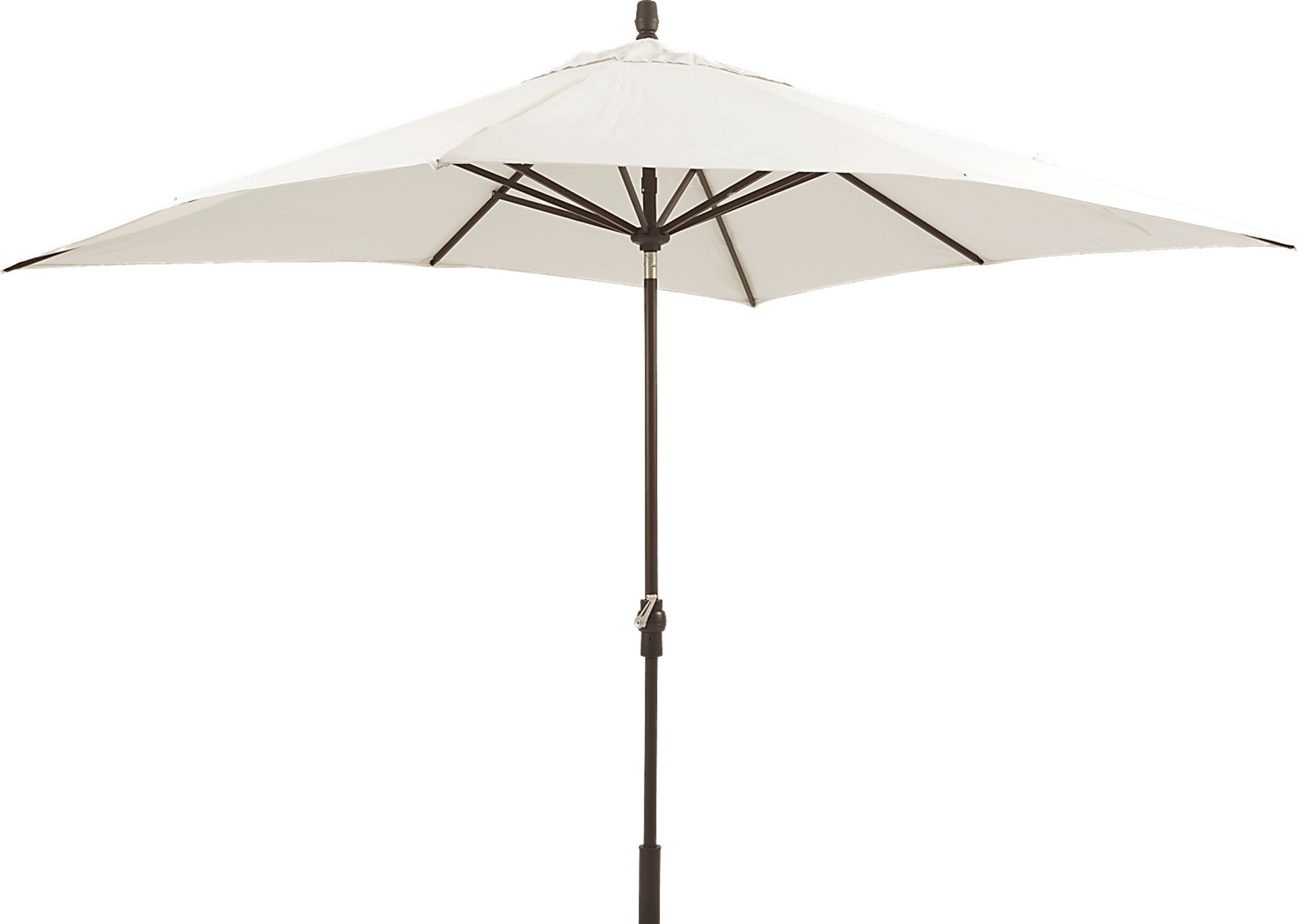 Seaport 8 x 10 Rectangle Vanilla Outdoor Umbrella - Image 5