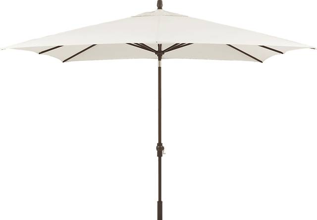 Seaport 8 x 10 Rectangle Vanilla Outdoor Umbrella - Thumbnail - Image 1