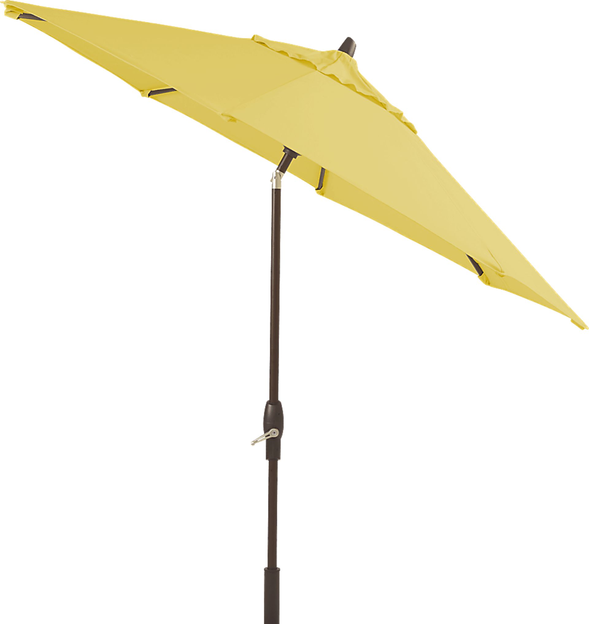 Seaport 9' Octagon Yellow Outdoor Umbrella - Image 2