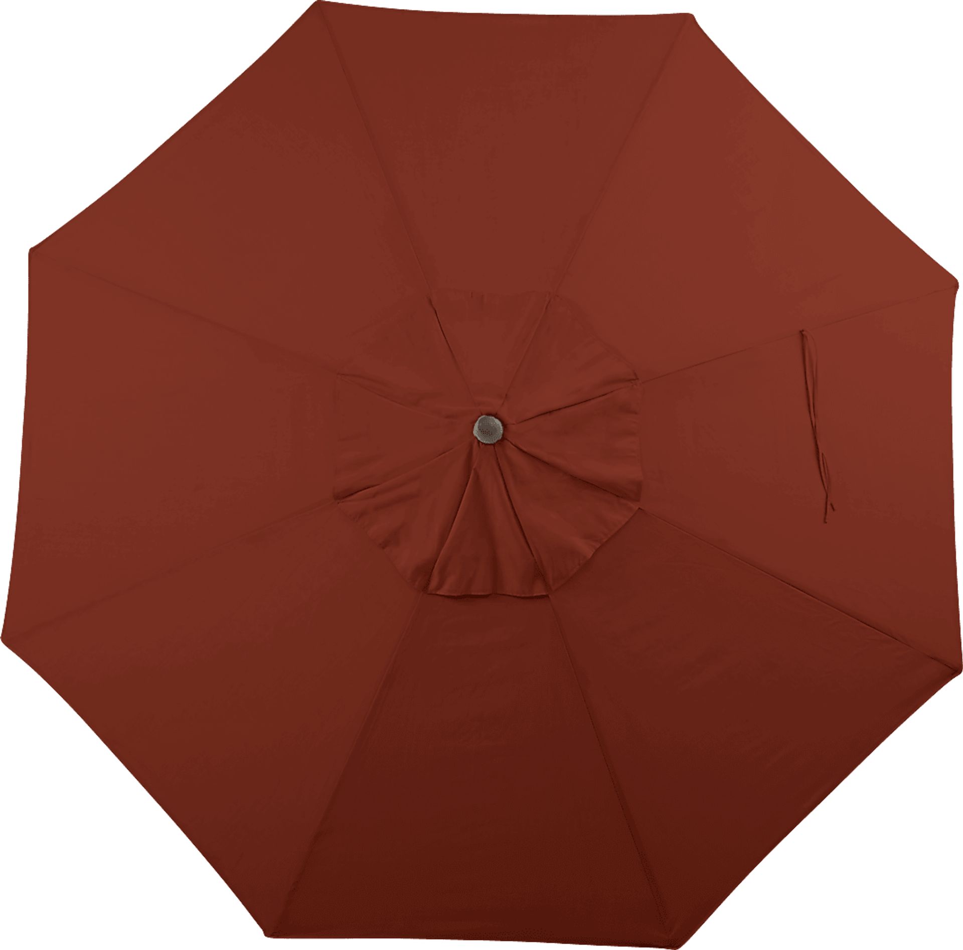 Seaport 9' Octagon Terracotta Outdoor Umbrella - Image 3