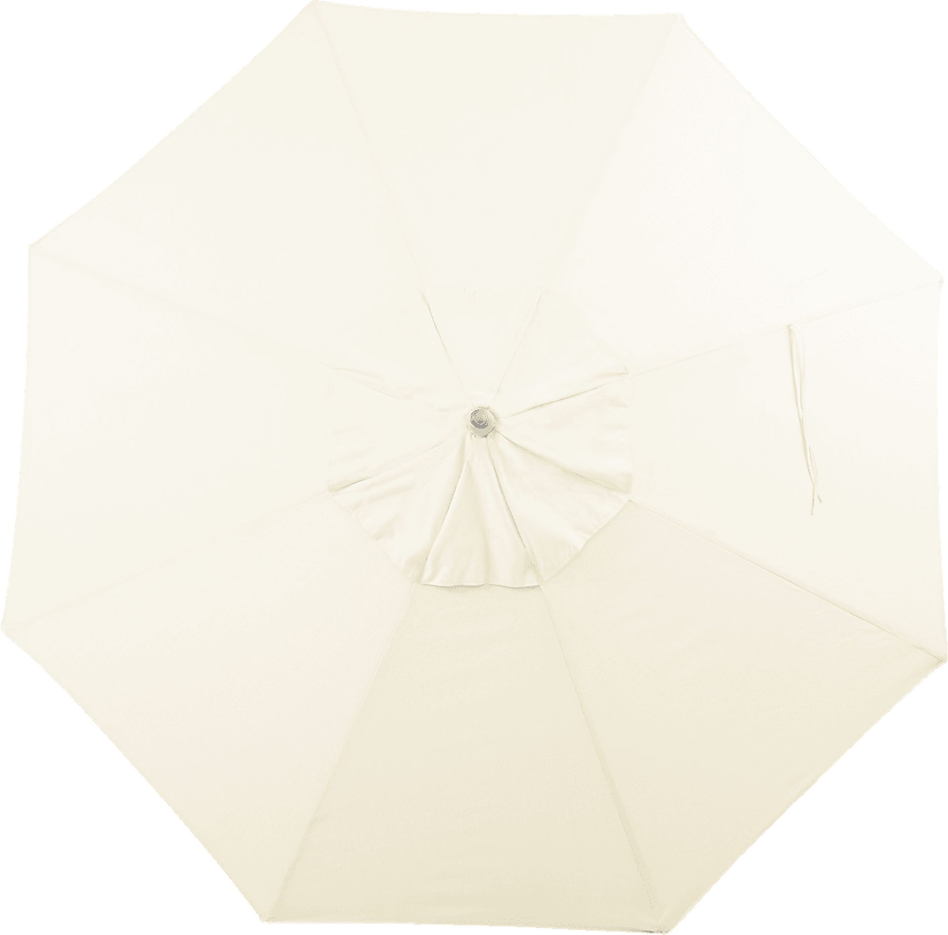 Seaport 9' Octagon Natural Outdoor Umbrella - Image 3