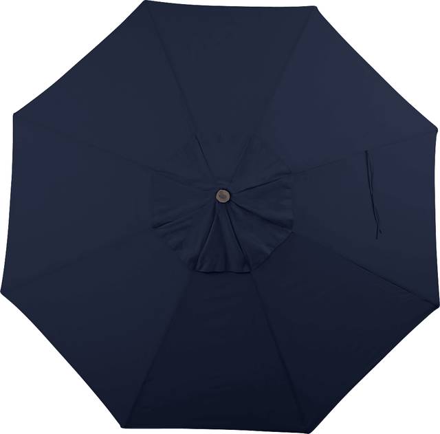 Seaport 9' Octagon Navy Outdoor Umbrella - Thumbnail - Image 3