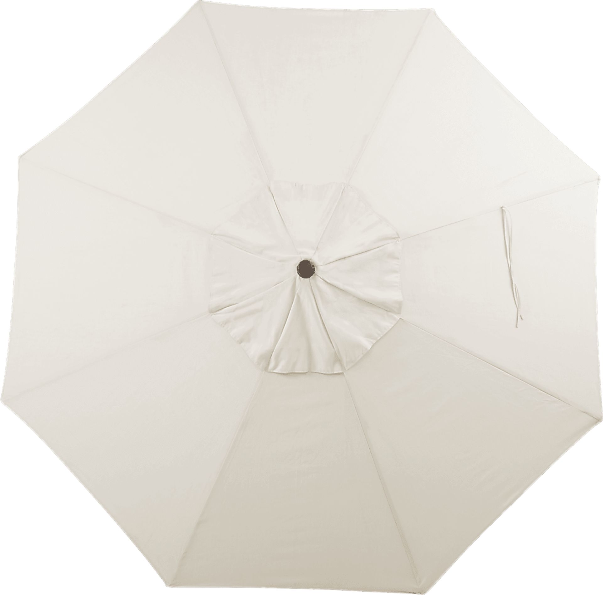Seaport 9' Octagon Vanilla Outdoor Umbrella - Image 3