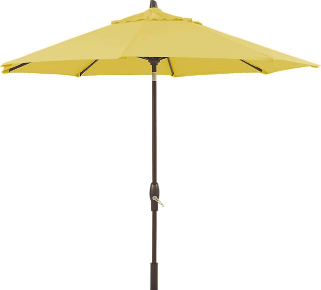 Seaport 9' Octagon Yellow Outdoor Umbrella - Thumbnail - Image 1