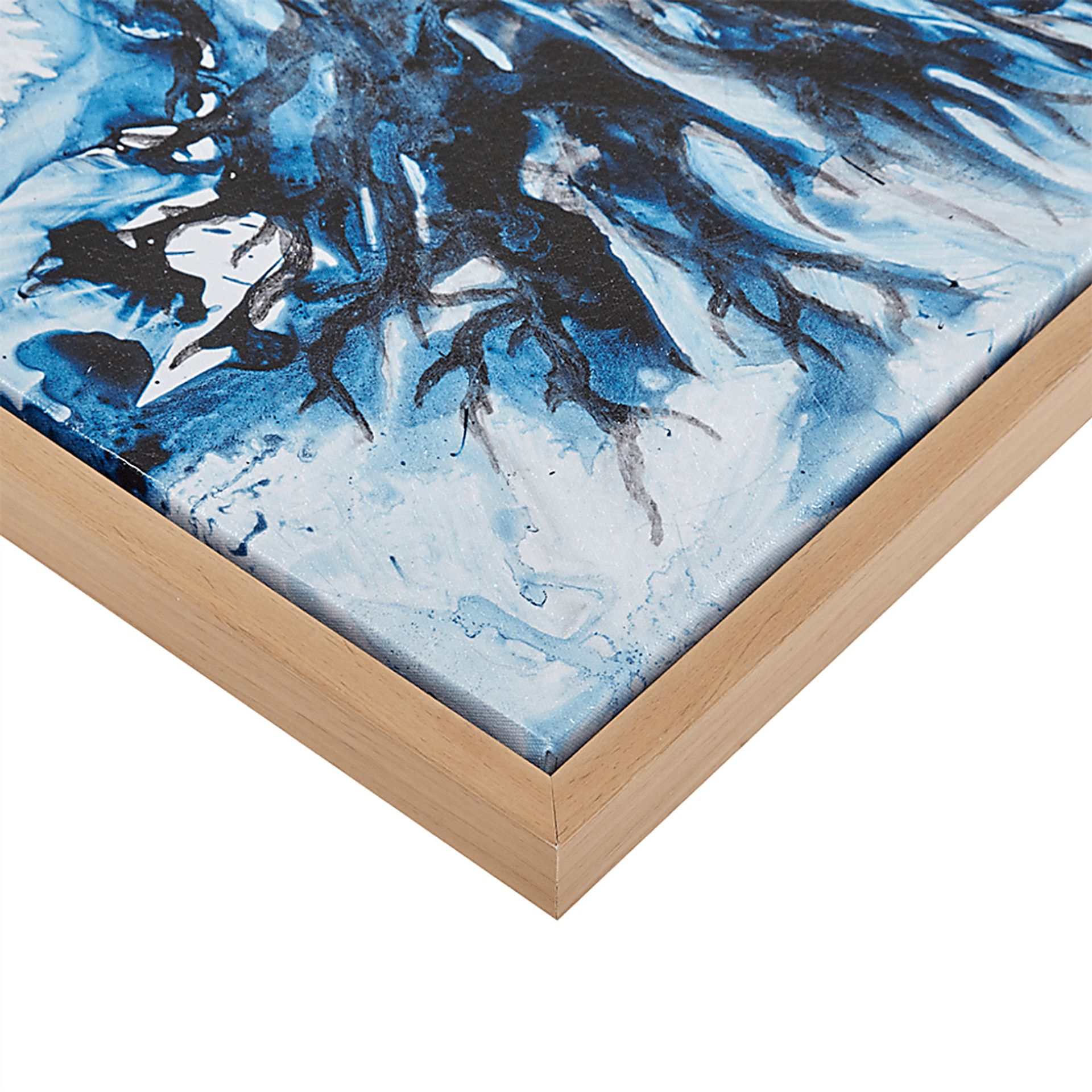Seaside Glimpse Blue Artwork, Set of 4 - Image 6
