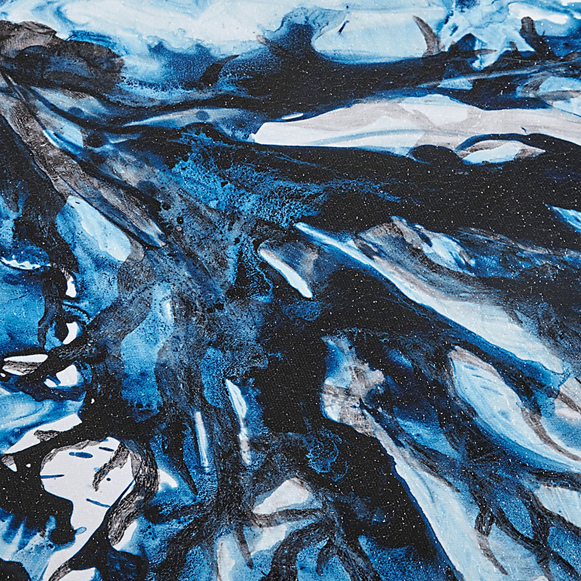 Seaside Glimpse Blue Artwork, Set of 4 - Image 7