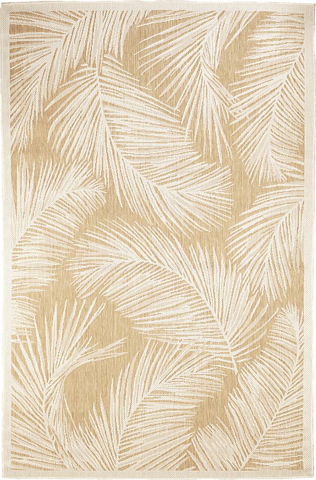Seaside Winds Sand 4'10 x 7'6 Indoor/Outdoor Rug - Thumbnail - Image 1