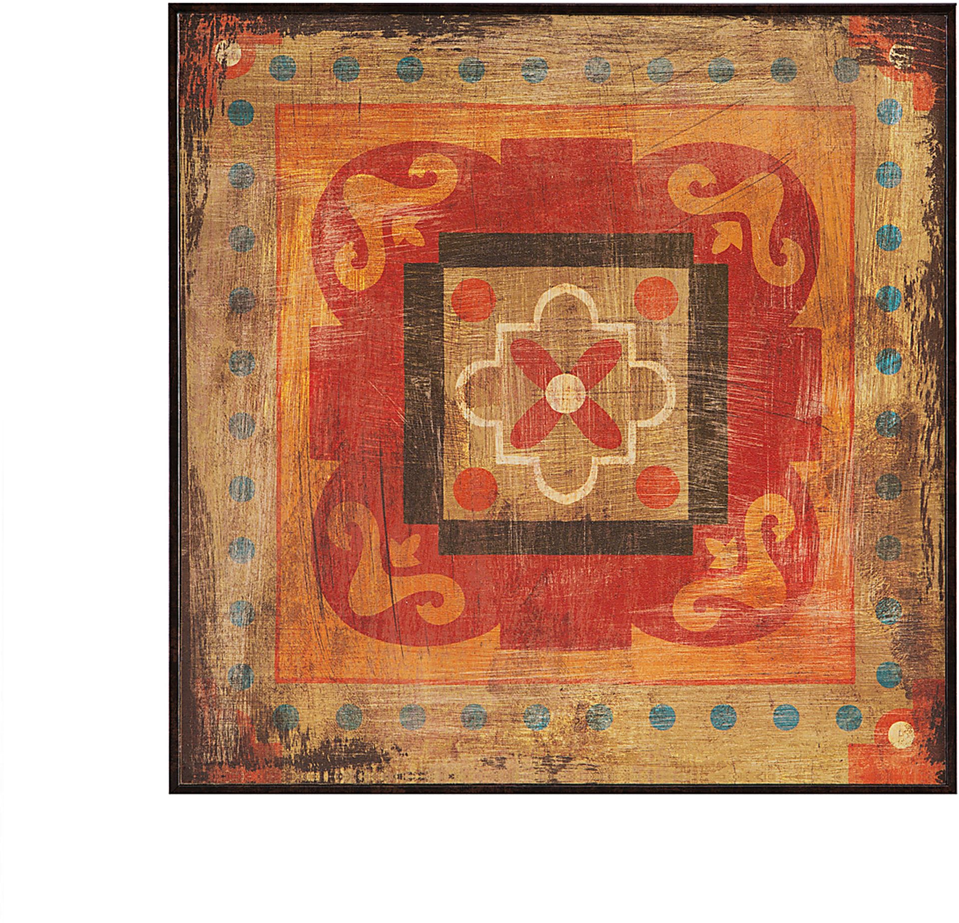 Seatac Red Gel Coated Deco Box 4 Piece Artwork Set - Image 2