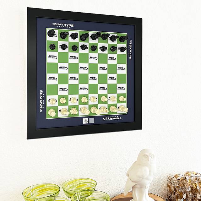 Seattle Seahawks Wall Chess Set - Thumbnail - Image 2
