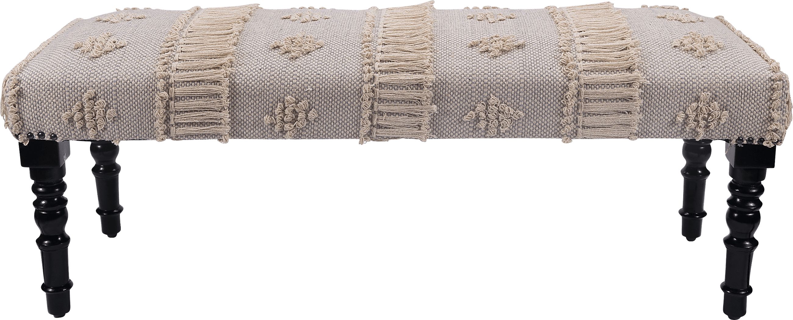 Sebaso Gray/Cream Bench