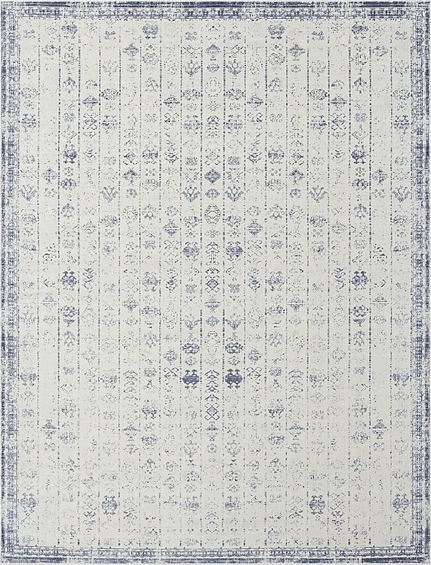 Secka Blue 7'10 x 9'10 Rug