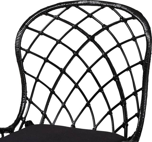 Seconset Black Dining Chair, Set of 2 - Thumbnail - Image 5