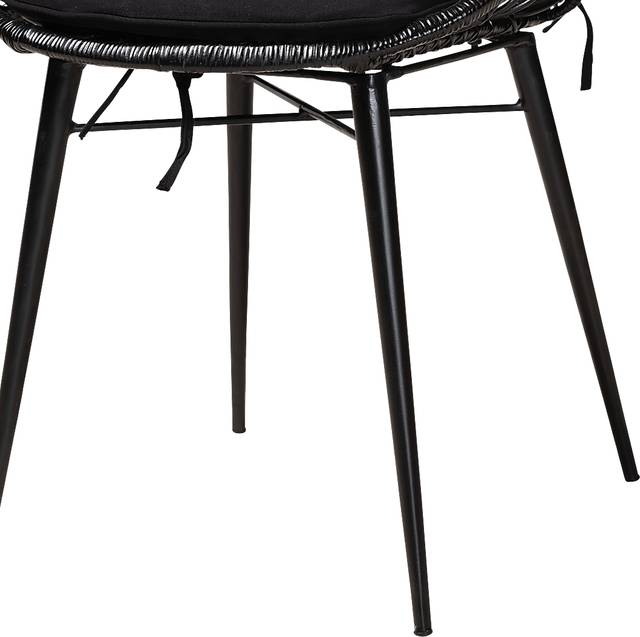 Seconset Black Dining Chair, Set of 2 - Thumbnail - Image 6