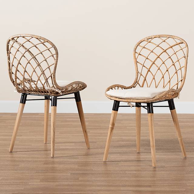 Seconset Natural Dining Chair, Set of 2 - Thumbnail - Image 8