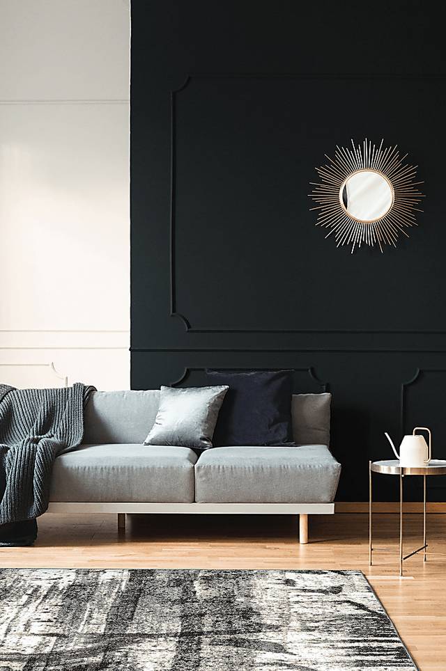 Secos Black 7'8 x 10'x10 Rug - Thumbnail - Image 2