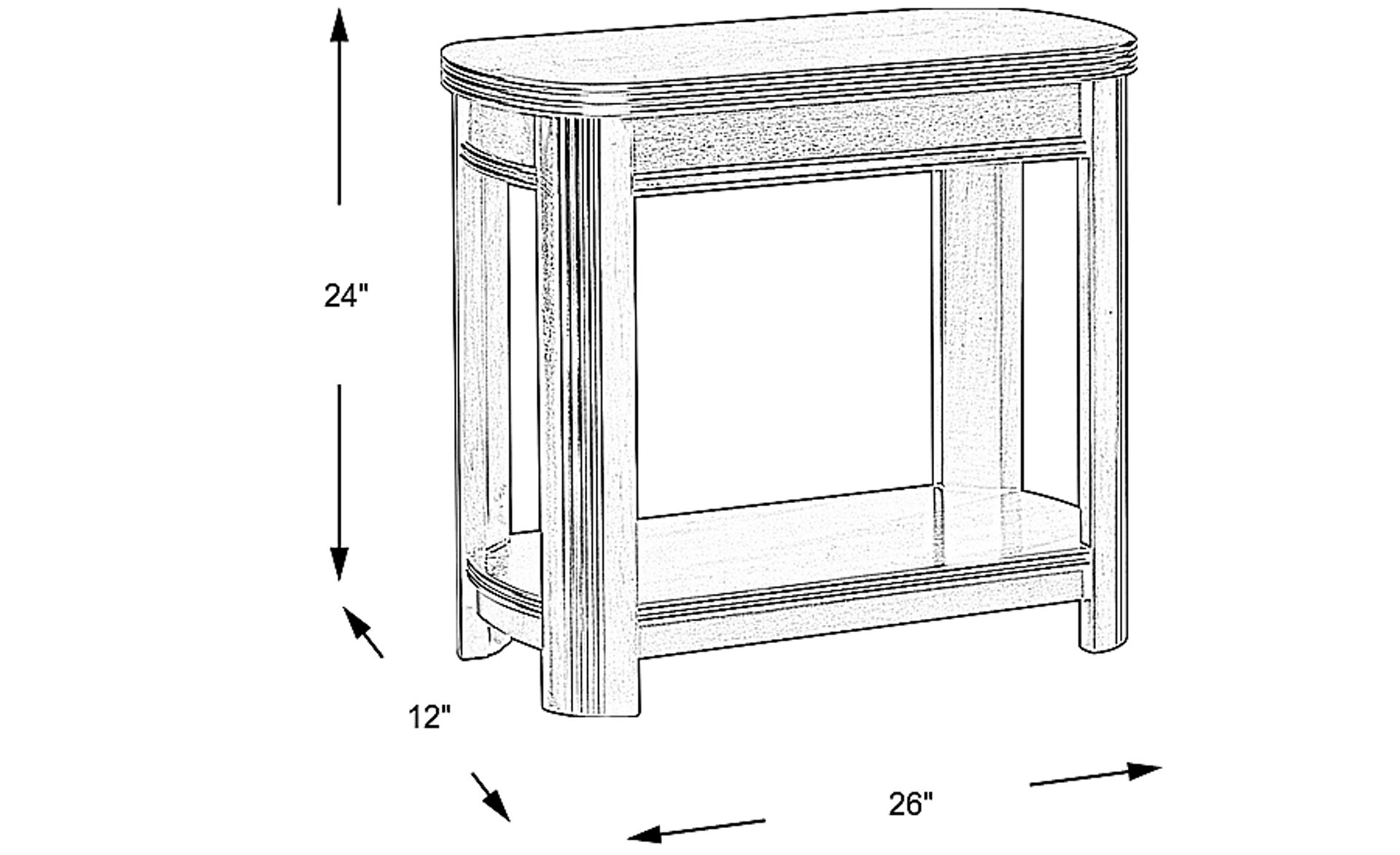 Dimension Image. Please refer to the Dimension Tab on this page for dimension details.