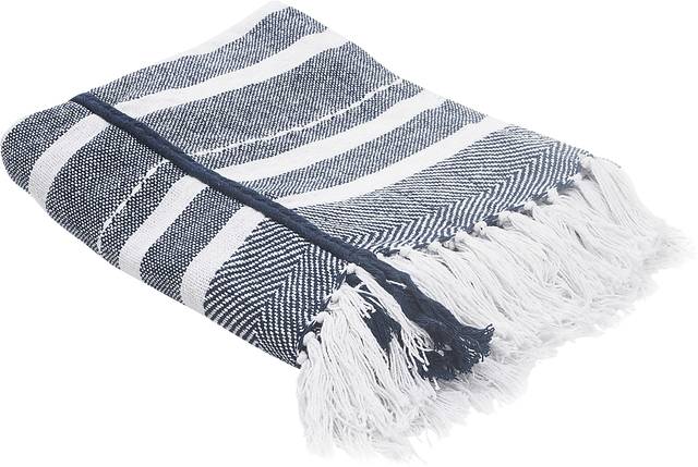 Sedgeswell Blue Throw Blanket - Thumbnail - Image 3