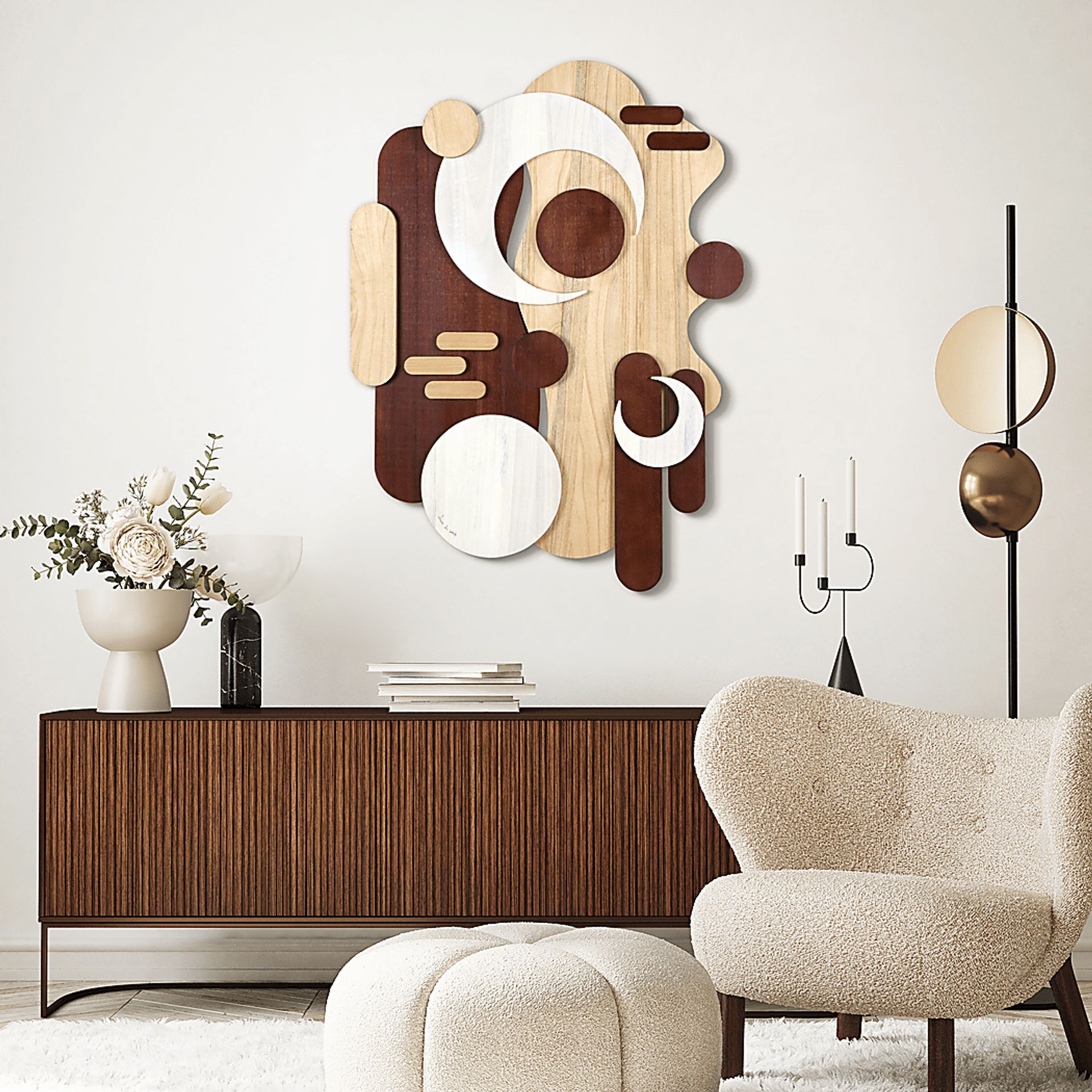 Sedillo Brown Wall Decor, Set of 2 - Image 4
