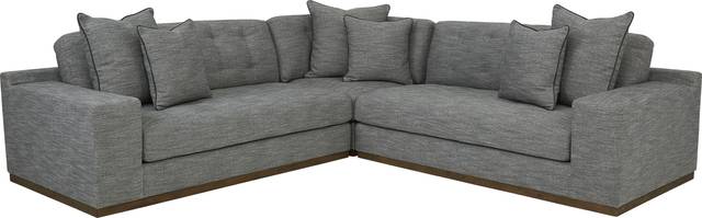 Sedona Ridge Gray 6 Pc Sectional Living Room - Thumbnail - Image 2