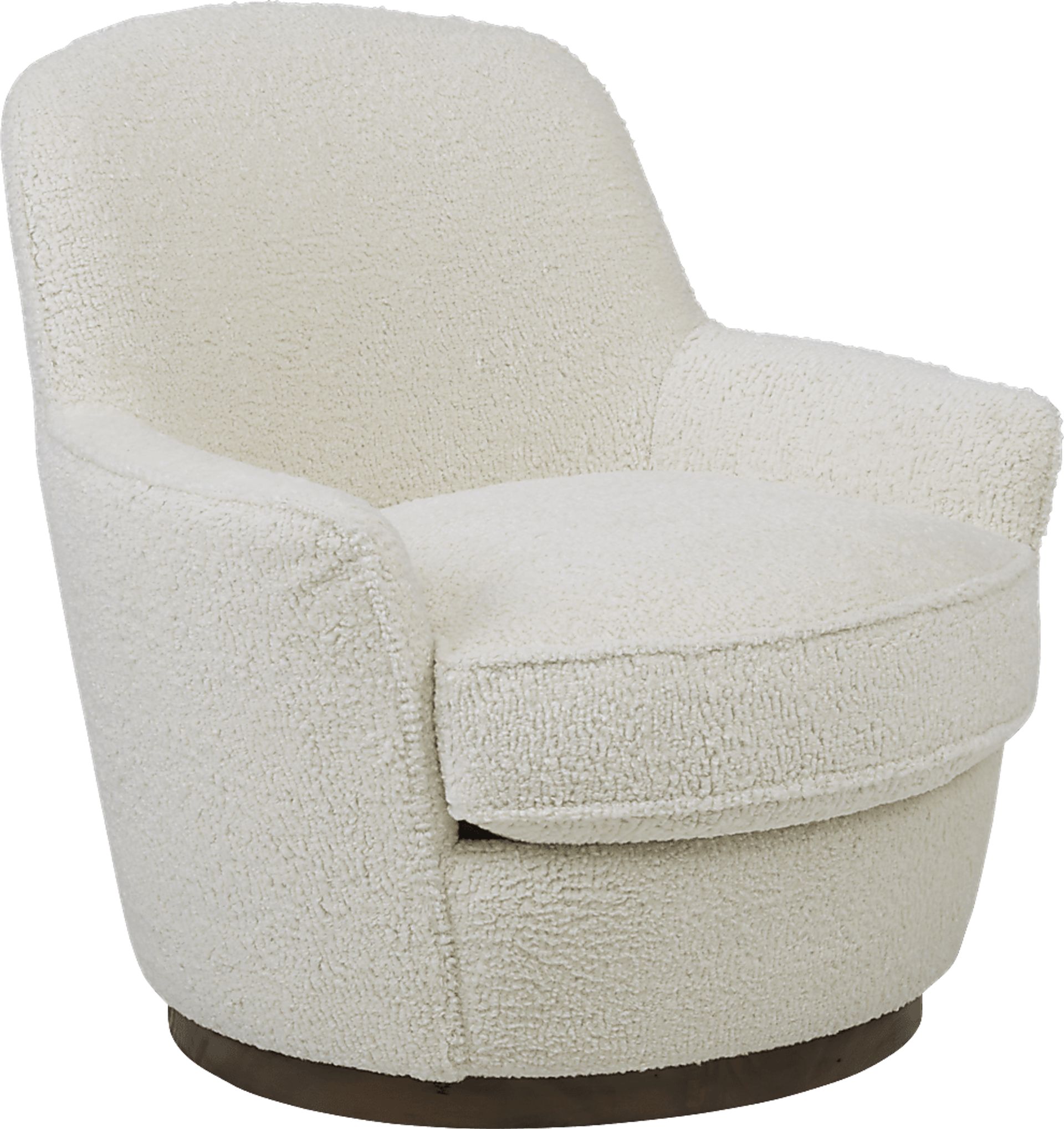 Sedona Ridge White Swivel Chair - Image 1